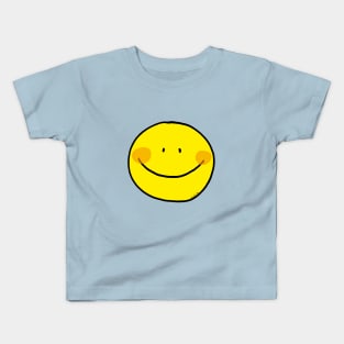big smiley face Kids T-Shirt